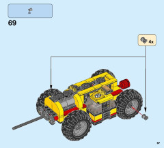 LEGO 60186 instructions page 67 – build guide