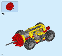 LEGO 60186 instructions page 68 – build guide