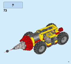 LEGO 60186 instructions page 71 – build guide