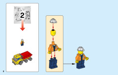 LEGO 60188 instructions page 2 – build guide