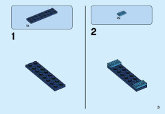 LEGO 60190 instructions page 3 – build guide
