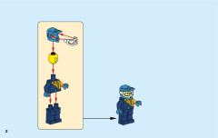 LEGO 60191 instructions page 2 – build guide