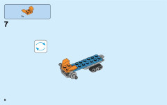 LEGO 60191 instructions page 8 – build guide