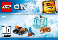 LEGO 60193 instructions page 1 – build guide
