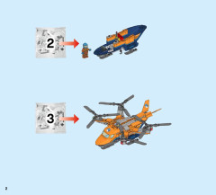 LEGO 60193 instructions page 2 – build guide