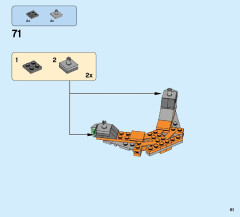 LEGO 60193 instructions page 61 – build guide