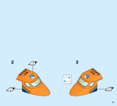 LEGO 60193 instructions page 71 – build guide