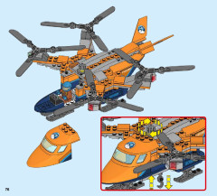 LEGO 60193 instructions page 76 – build guide