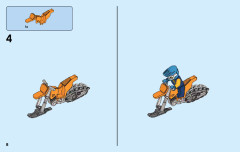 LEGO 60194 instructions page 8 – build guide