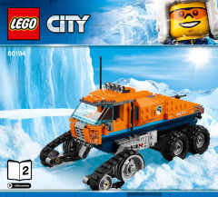 LEGO 60194 instructions page 1 – build guide