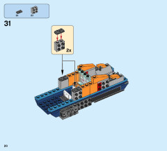 LEGO 60194 instructions page 20 – build guide