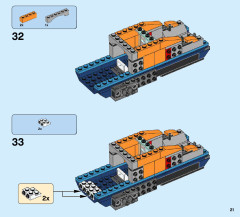 LEGO 60194 instructions page 21 – build guide