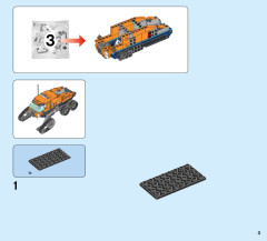 LEGO 60194 instructions page 3 – build guide