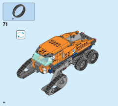 LEGO 60194 instructions page 54 – build guide