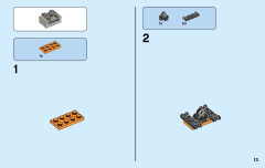 LEGO 60195 instructions page 13 – build guide