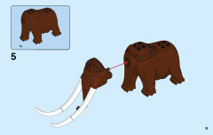 LEGO 60195 instructions page 9 – build guide