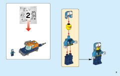 LEGO 60195 instructions page 3 – build guide