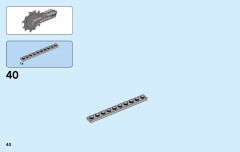 LEGO 60195 instructions page 40 – build guide