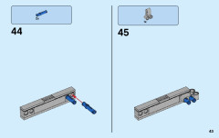 LEGO 60195 instructions page 43 – build guide