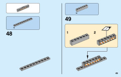 LEGO 60195 instructions page 45 – build guide