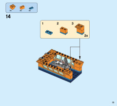 LEGO 60195 instructions page 13 – build guide