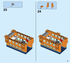 LEGO 60195 instructions page 21 – build guide
