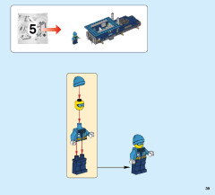 LEGO 60195 instructions page 39 – build guide