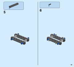 LEGO 60195 instructions page 43 – build guide
