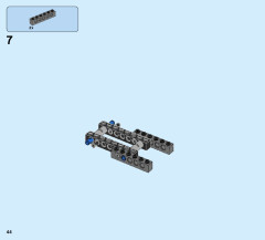 LEGO 60195 instructions page 44 – build guide