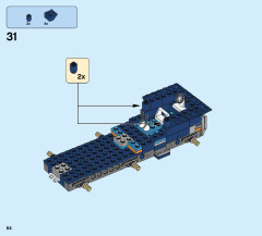 LEGO 60195 instructions page 64 – build guide