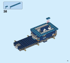 LEGO 60195 instructions page 71 – build guide