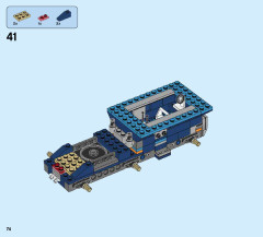 LEGO 60195 instructions page 74 – build guide