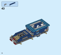 LEGO 60195 instructions page 76 – build guide