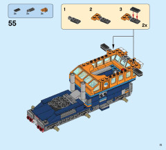 LEGO 60195 instructions page 11 – build guide