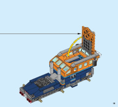 LEGO 60195 instructions page 19 – build guide