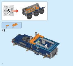 LEGO 60195 instructions page 2 – build guide