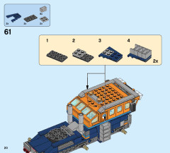 LEGO 60195 instructions page 20 – build guide