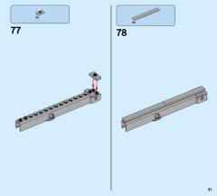 LEGO 60195 instructions page 31 – build guide