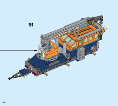 LEGO 60195 instructions page 40 – build guide