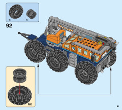 LEGO 60195 instructions page 41 – build guide