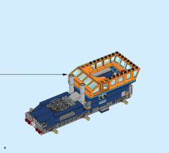 LEGO 60195 instructions page 8 – build guide
