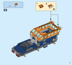 LEGO 60195 instructions page 9 – build guide