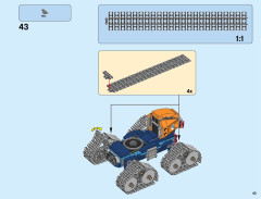 LEGO 60196 instructions page 43 – build guide