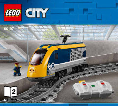 LEGO 60197 instructions page 1 – build guide