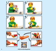 LEGO 60197 instructions page 2 – build guide