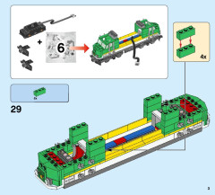 LEGO 60198 instructions page 3 – build guide