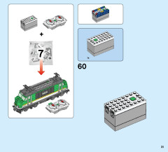 LEGO 60198 instructions page 31 – build guide