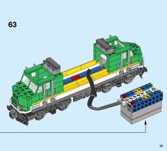 LEGO 60198 instructions page 33 – build guide