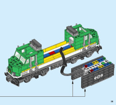 LEGO 60198 instructions page 35 – build guide