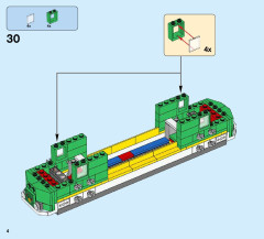 LEGO 60198 instructions page 4 – build guide